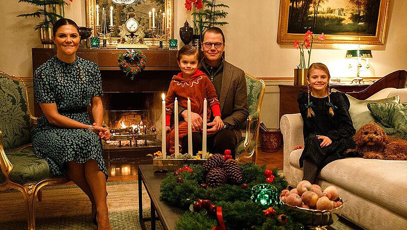 Die schwedischen Royals senden Grüße zum 1. Advent. Die schwedischen Royals senden Grüße zum 1. Advent.