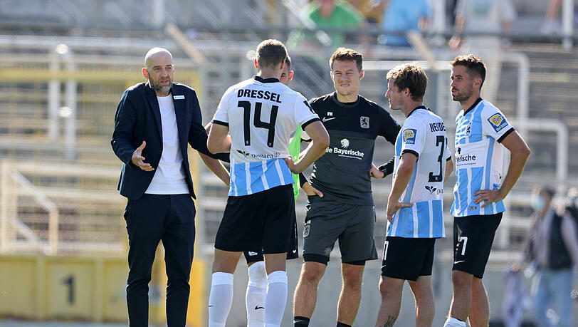 Beim TSV 1860 gab es nach dem neuerlichen Remis gegen Meppen viele fragende Gesichter.