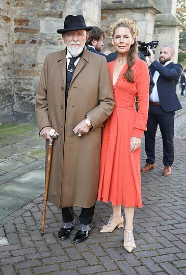Professor Markus Lüpertz und Frau Dunja Lüpertz