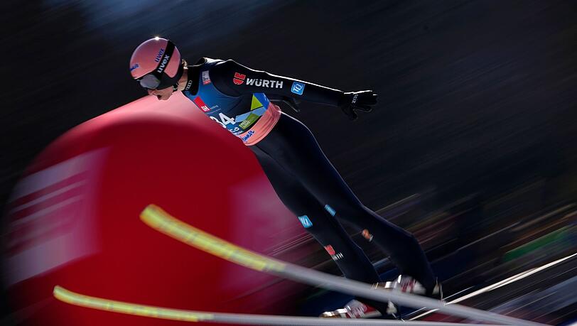 Wurde nur 12. beim Skifliegen in Planica: Karl Geiger.