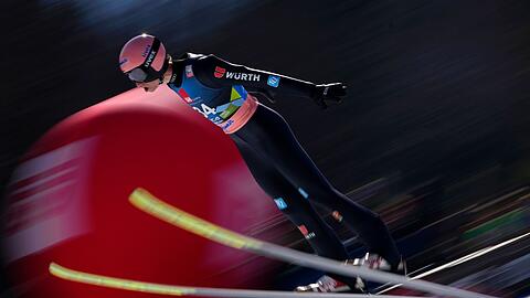 Wurde nur 12. beim Skifliegen in Planica: Karl Geiger.
