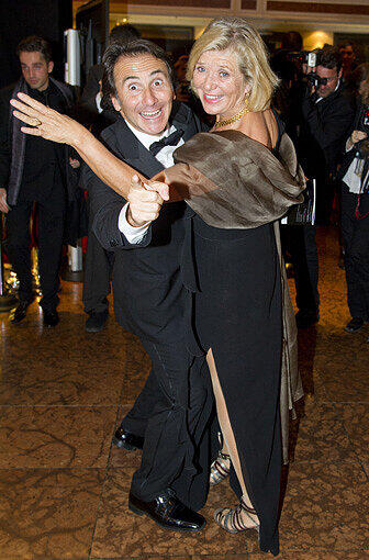 Das Schauspielerpaar Bruno Maccallini und Jutta Speidel.