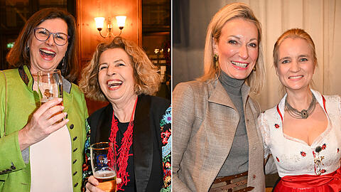 Unter den promienten Gästen waren Ilse Aigner, Michaela May, Monika Gruner und Raphaela Maier