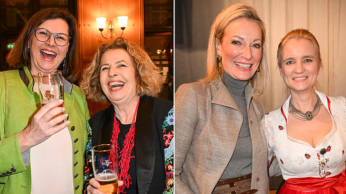 Unter den promienten Gästen waren Ilse Aigner, Michaela May, Monika Gruner und Raphaela Maier