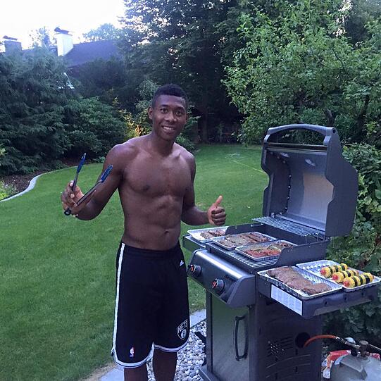 Grillspaß a la Alaba