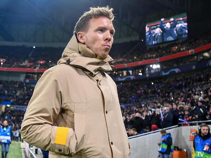 Leipzigs Trainer Julian Nagelsmann war trotz des Gruppensiegs nicht begeistert.
