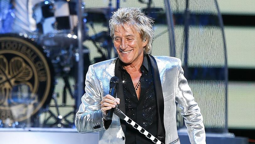 Rod Stewart hat insgesamt acht Kinder - zwei davon mit seiner aktuellen Ehefrau Penny Lancaster.