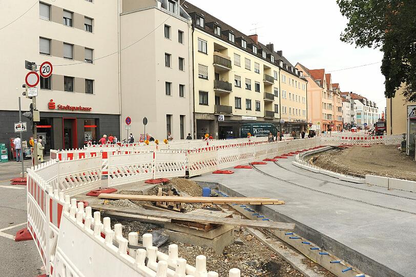 Jahrelang herrschte in Pasing Baustelle. Eine fotografische Langzeit-Dokumentation ist derzeit im Ebenböckhaus zu sehen.