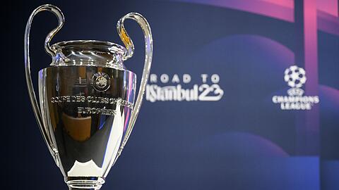 Der Champions-League-Pokal wird am 1. Juni 2024 in London ausgespielt.