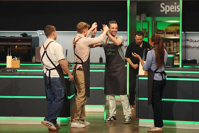Yes! "Doc" Markus aus M&uuml;nchen holt f&uuml;r Team Henssler den ersten Sieg.
