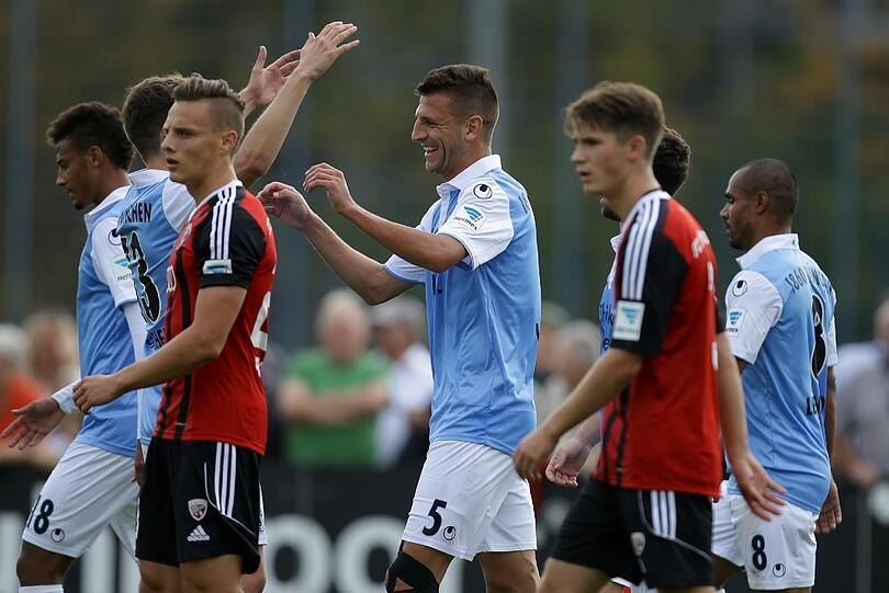 Bilder vom Test gegen Ingolstadt