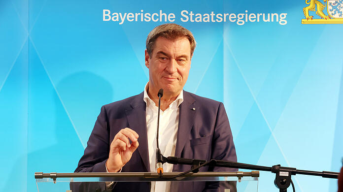 Nein, nein, nein: CSU-Chef Markus Söder will nicht mehr Kanzlerkandidat der Union werden.