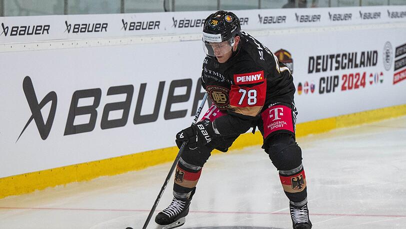 Nico Sturm ist für die Auswahl des Deutschen Eishockey-Bundes enorm wichtig.