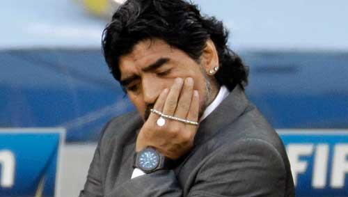 Diego Maradona: "Ein Tiefschlag" Diego Maradona: "Ein Tiefschlag"