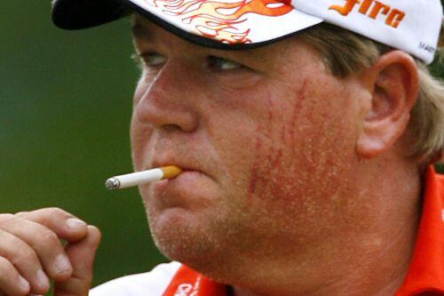 Kettenraucher John Daly gilt als das Enfant terrible der Golfszene.