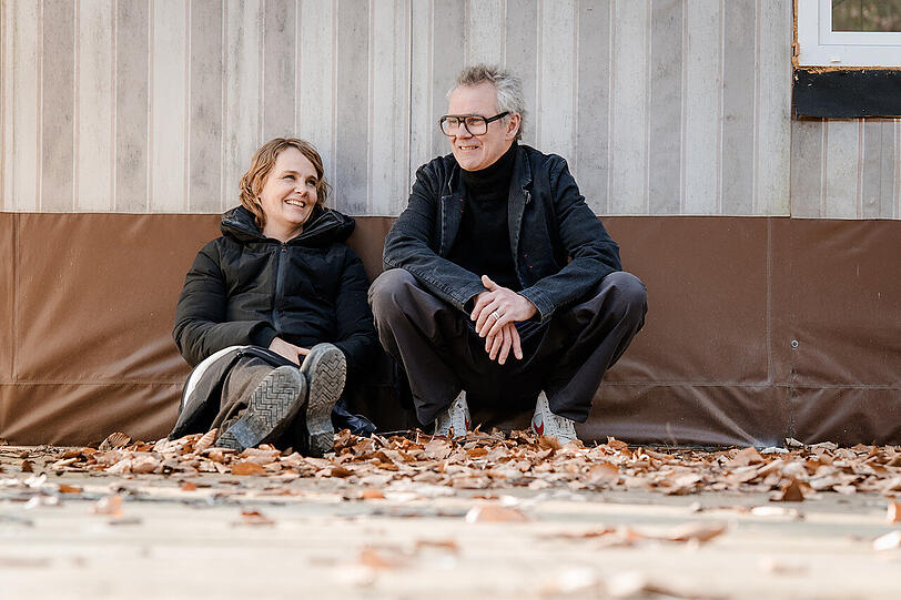 Sandra und Henning D&uuml;rr. In zehn Jahren wollen sie mit dem Wohnwagen von Kanada nach Patagonien reisen.