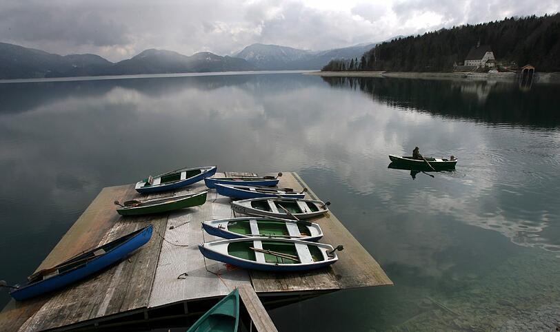 Walchensee in Oberbayern
