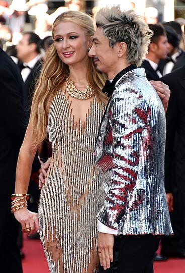 Paris Hilton und der chinesische Schauspieler Sun Zu Yang