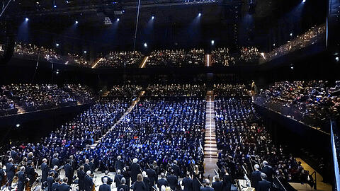 Die Isarphilharmonie im neuen Gasteig. Hier gilt bereits 3G+.