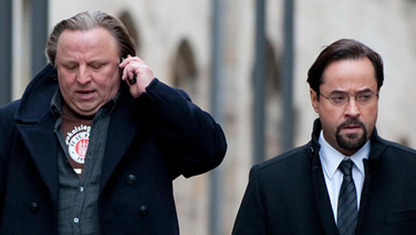 Kongeniale Partner mit Quoten-Garantie: Die Hauptdarsteller des "Tatort" Münster Axel Prahl (l) als Kommissar Thiel und Jan Josef Liefers als Professor Boerne. Kongeniale Partner mit Quoten-Garantie: Die Hauptdarsteller des "Tatort" Münster Axel Prahl (l) als Kommissar Thiel und Jan Josef Liefers als Professor Boerne.