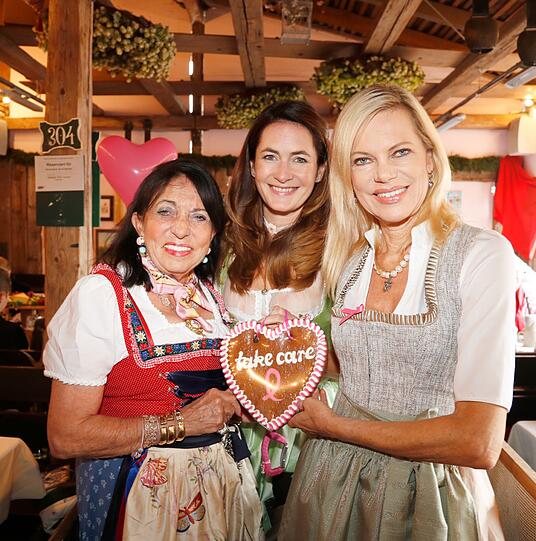 Regine Sixt, Natalie Schmid und Nina Ruge