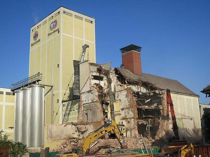 Der Paulaner-Abriss. Die Bilder.