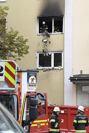 Die Bilder vom Brandort.