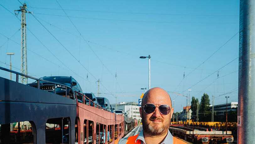 Projektleiter Tobias Heinrich von der Deutschen Bahn.