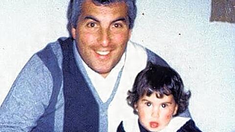 Blick ins Familienalbum: Mitch und Amy Winehouse.