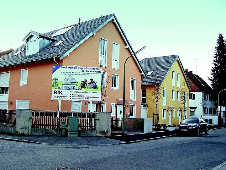 Heute stehen dort zwei Wohnhäuser.