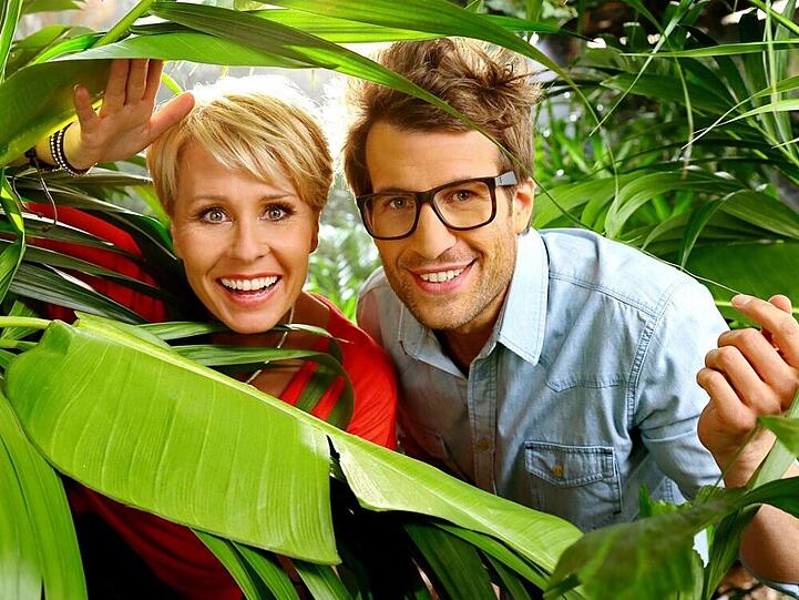 Sonja Zieltow und Dirk Bachs Nachfolger Daniel Hartwich im Dschungel
