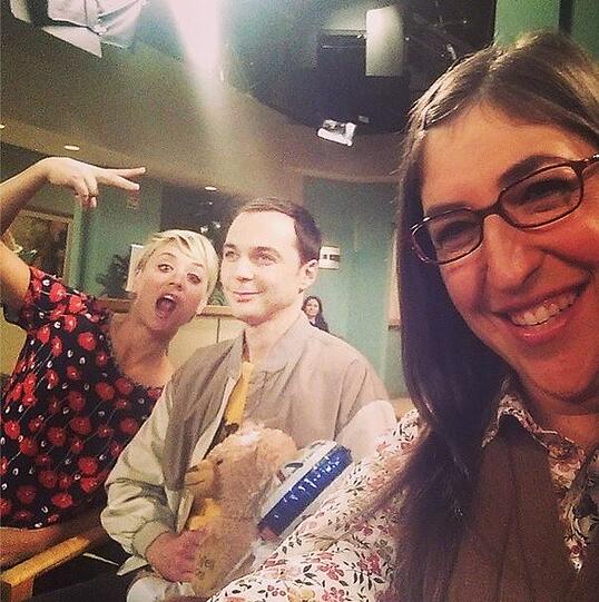 Kaley Cuoco, Jim Parsons und Mayim Bialik