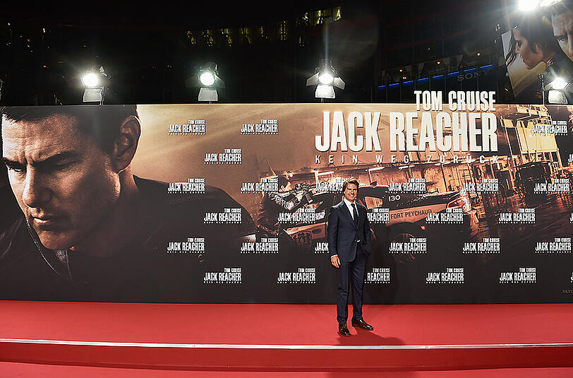 Hauptdarsteller Tom Cruise bei der Deutschlandpremiere von "Jack Reacher 2".