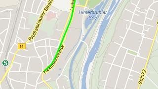 Derzeit endet der Isartal-Radweg (grüne Linie) noch recht abrupt. Das wollen auch die Pullacher Nachbarn möglichst bald ändern. Derzeit endet der Isartal-Radweg (grüne Linie) noch recht abrupt. Das wollen auch die Pullacher Nachbarn möglichst bald ändern.
