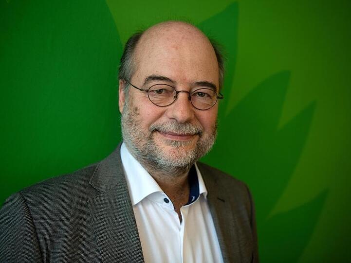 Eike Hallitzky, Landesvorsitzender von Bündnis 90/Die Grünen in Bayern. Foto: Sina Schuldt/dpa/Archivbild