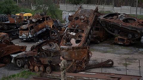 Die ostukrainische Stadt Lyman ist wieder in ukrainischer Hand.