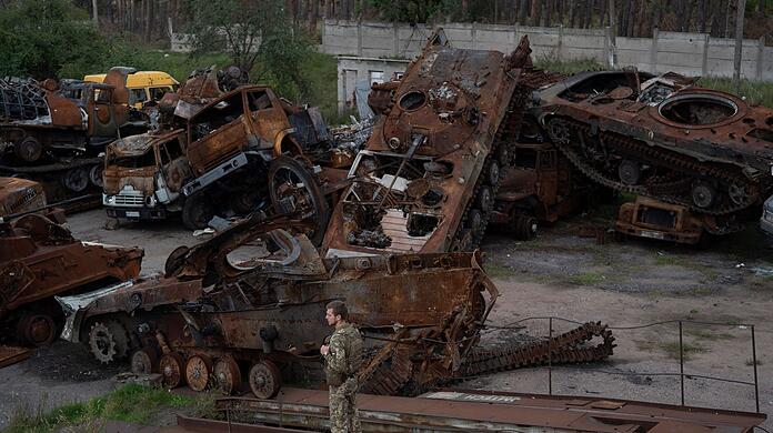 Die ostukrainische Stadt Lyman ist wieder in ukrainischer Hand.