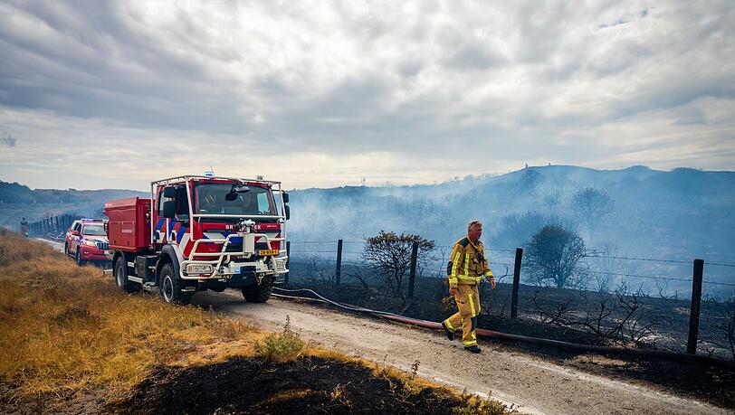 Das Feuer war am Nachmittag ausgebrochen.