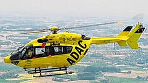 Mit einem Rettungshubschrauber wurde der schwer verletzte Jugendliche in die Klinik gebracht Mit einem Rettungshubschrauber wurde der schwer verletzte Jugendliche in die Klinik gebracht