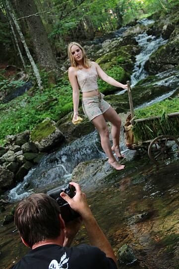 Making-Of: So ist der Deutsche Bauernkalender für 2013 entstanden. Die Bilder vom Shooting in München