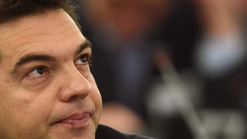 Alexis Tsipras im Europaparlament. Alexis Tsipras im Europaparlament.