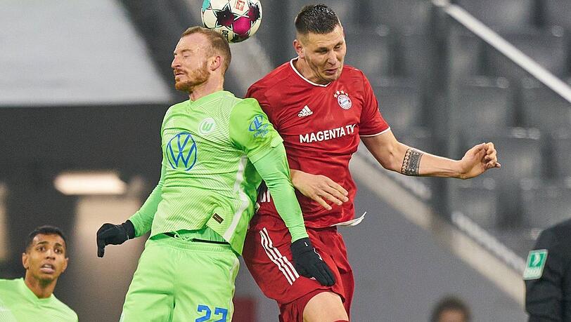 Flick setzte Süle (r.) in Wolfsburg als Rechtsverteidiger ein.