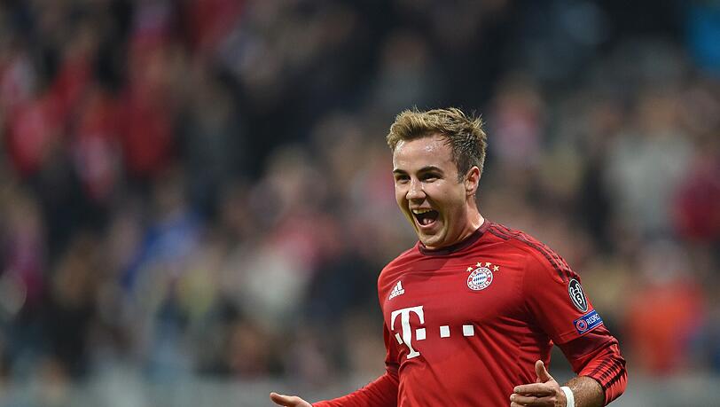 Soll bald schon wieder für die Bayern jubeln können: Mittelfeldspieler Mario Götze. Soll bald schon wieder für die Bayern jubeln können: Mittelfeldspieler Mario Götze.
