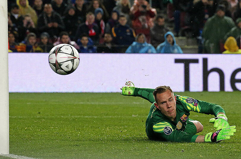 Würde nur zu gerne auch mal in der Liga für den FC Barcelona spielen: Marc André ter Stegen.