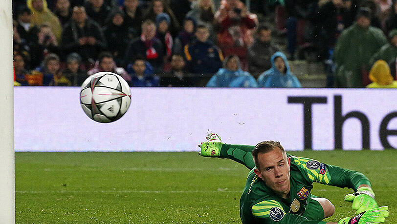 Würde nur zu gerne auch mal in der Liga für den FC Barcelona spielen: Marc André ter Stegen. Würde nur zu gerne auch mal in der Liga für den FC Barcelona spielen: Marc André ter Stegen.