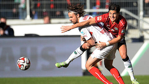 Da war's noch Bundesliga: Hannover 96 und der VfB Stuttgart sind die Top-Aufstiegsfavoriten am Freitag beginnende Zweitliga-Saison.