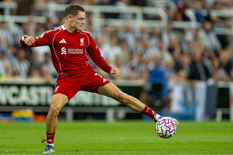 Auch ihn zog es nach England: Liverpools Florian Wirtz. Auch ihn zog es nach England: Liverpools Florian Wirtz.