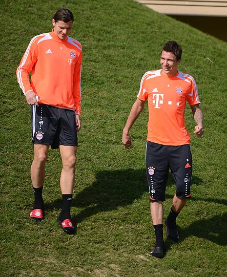 Der FC Bayern am vierten Trainingstag in Doha.