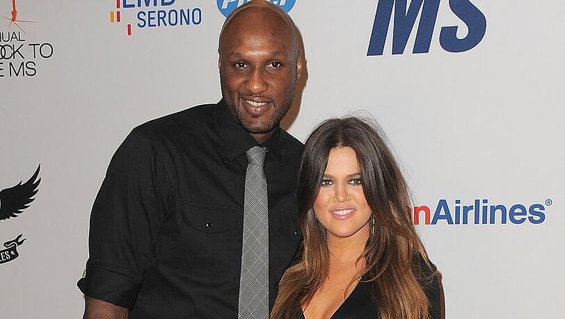 Lamar Odom und Khloe Kardashian zu glücklichen Zeiten Lamar Odom und Khloe Kardashian zu glücklichen Zeiten