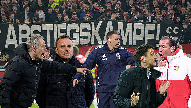 "Abstiegskampf": Wer bleibt drin, wer muss zittern, wer steigt ab? "Abstiegskampf": Wer bleibt drin, wer muss zittern, wer steigt ab?